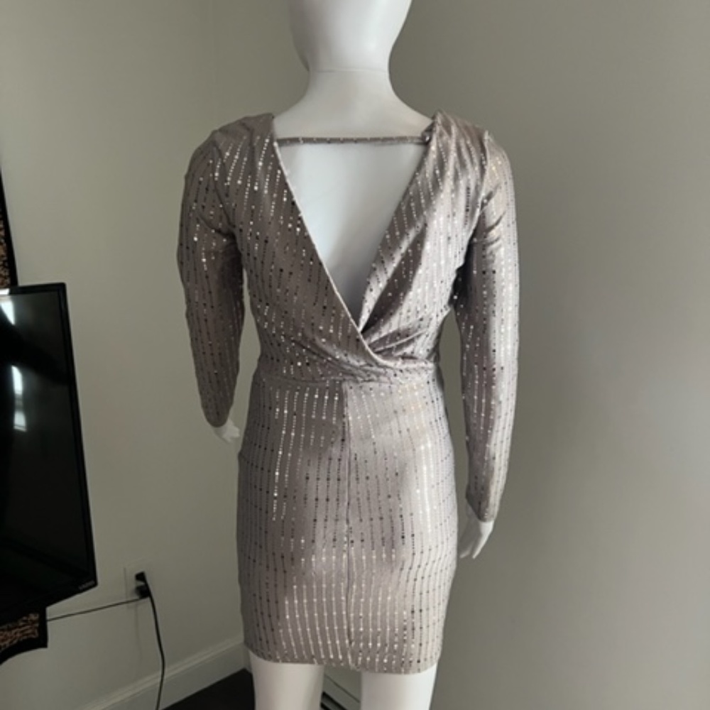 Silver dress